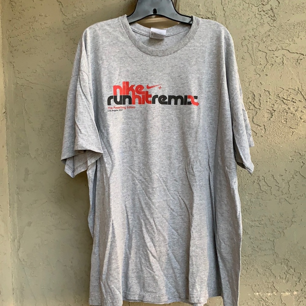2007 Nike Run Hit Remix Powersong t shirt